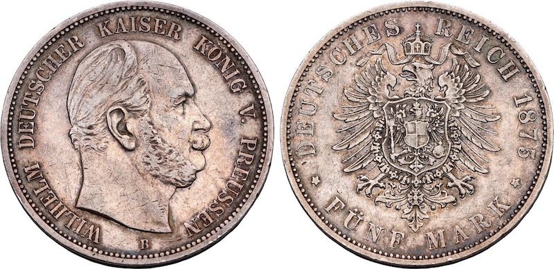 5 marek 1875